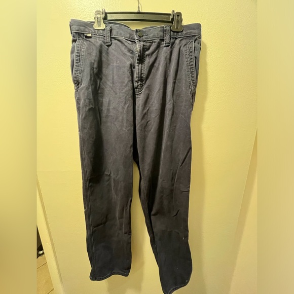 Blue Carhartt Work Pants - Picture 1 of 5